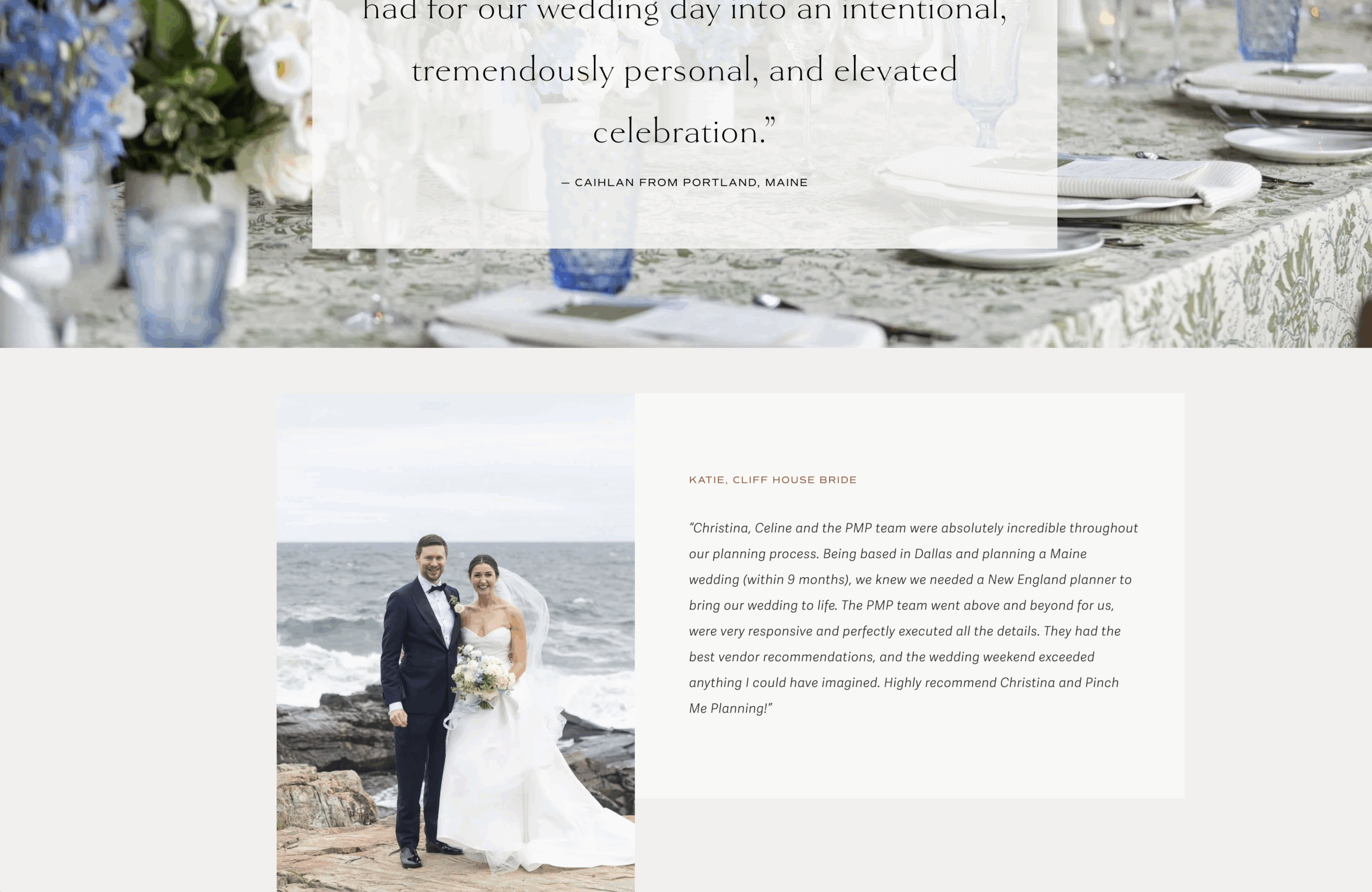 Showit Proposal turned Dubsado Proposal