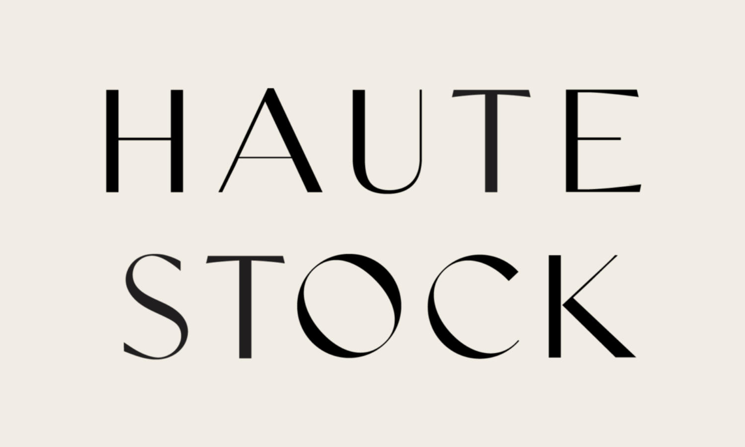Online Tools for creatives: Haute Stock