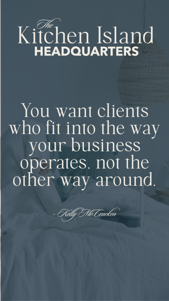 quote about client boundaries for building a sustainable business 