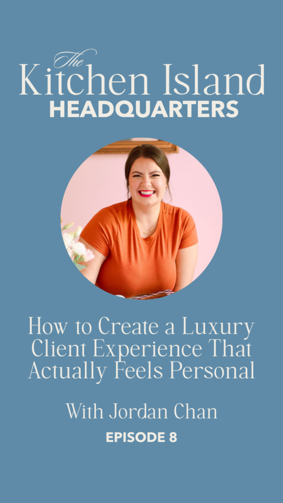 Kitchen Island Headquarters Podcast image about creating a luxury client experience
